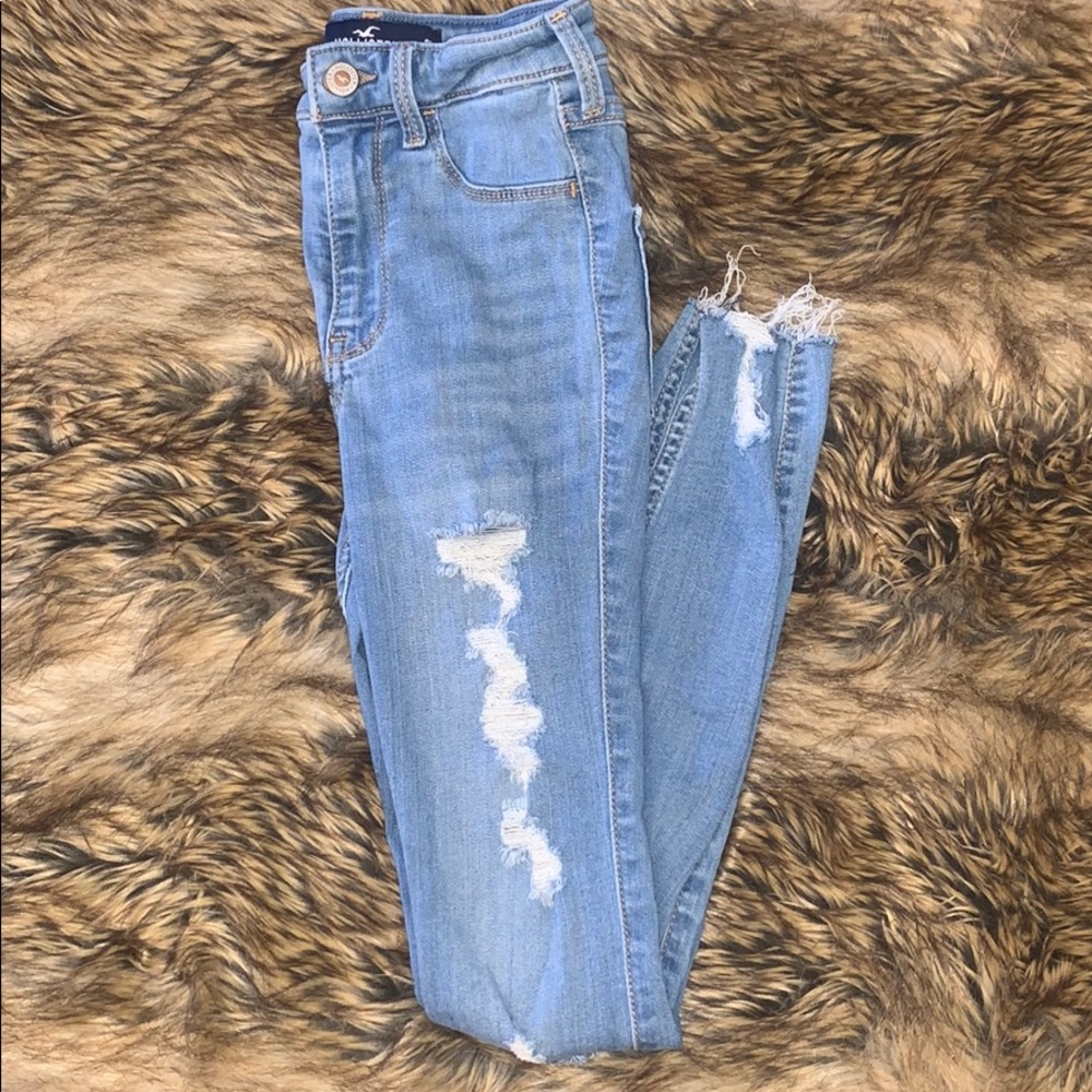 Hollister high rise jean leggings